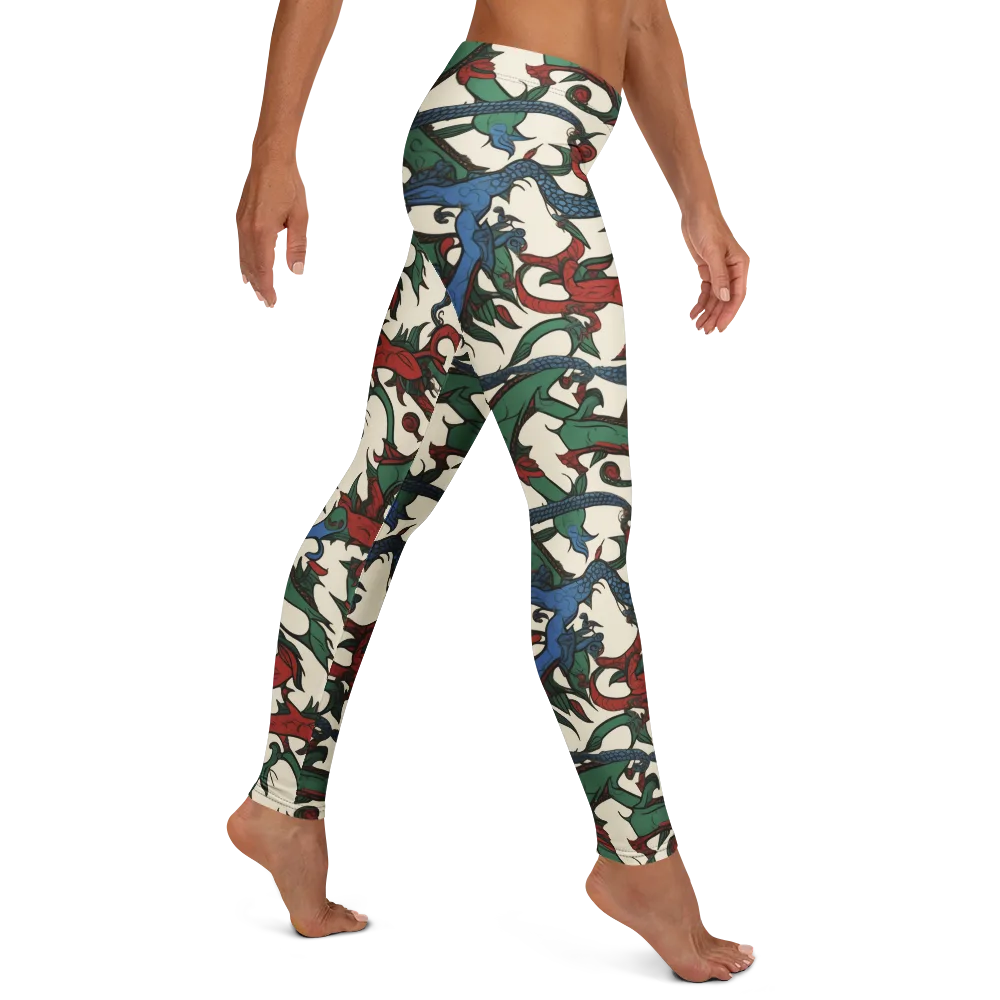 Dragonvine on Leggings — Right