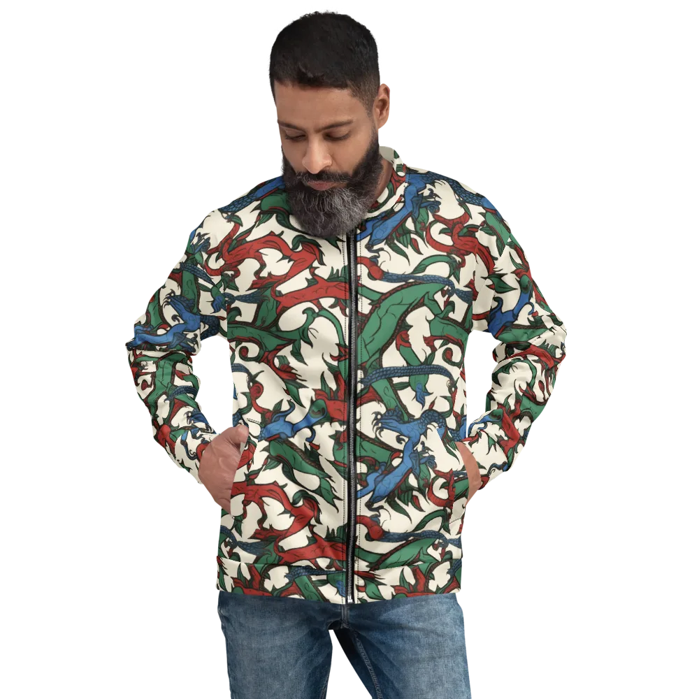Dragonvine on Bomber Jacket — Front
