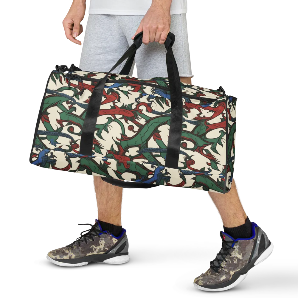 Dragonvine on Duffle Bag — Front