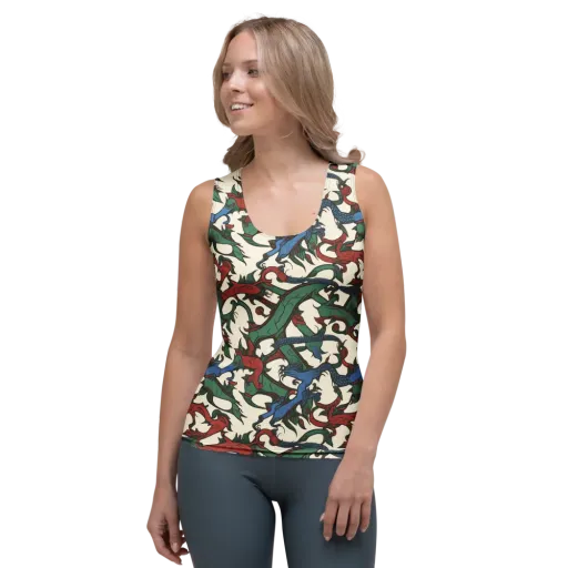 Dragonvine on a Women's Tank Top