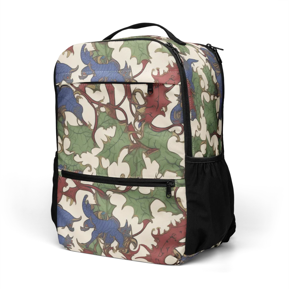 Verdant Wyverns on Utility Backpack — Left Front