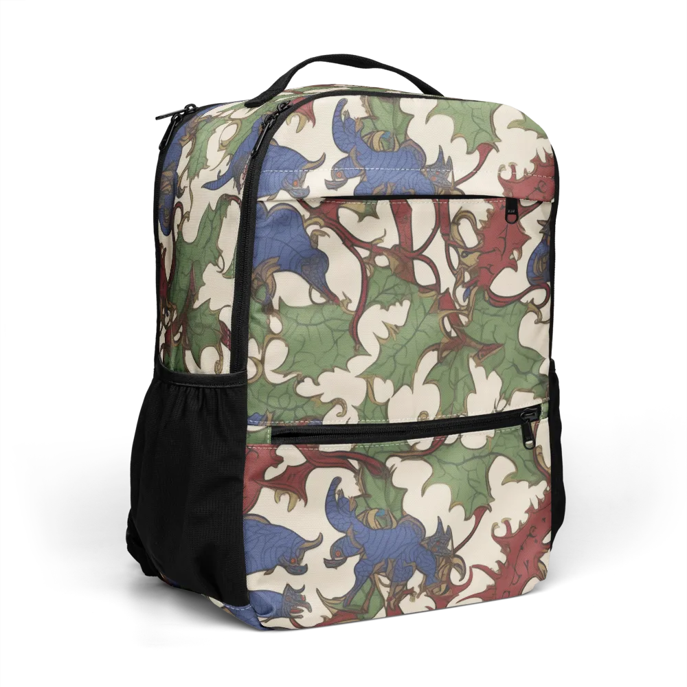 Verdant Wyverns on Utility Backpack — Right Front