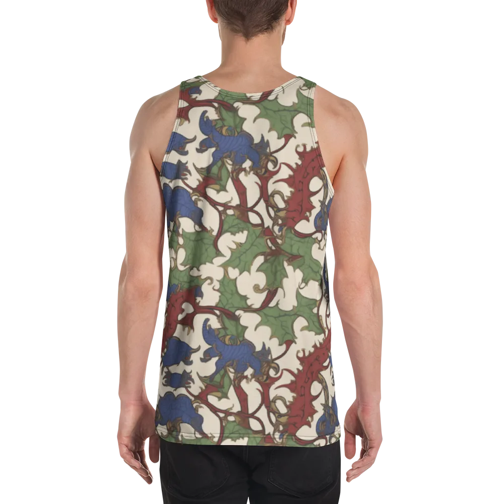 Verdant Wyverns on Men's Tank Top — Back