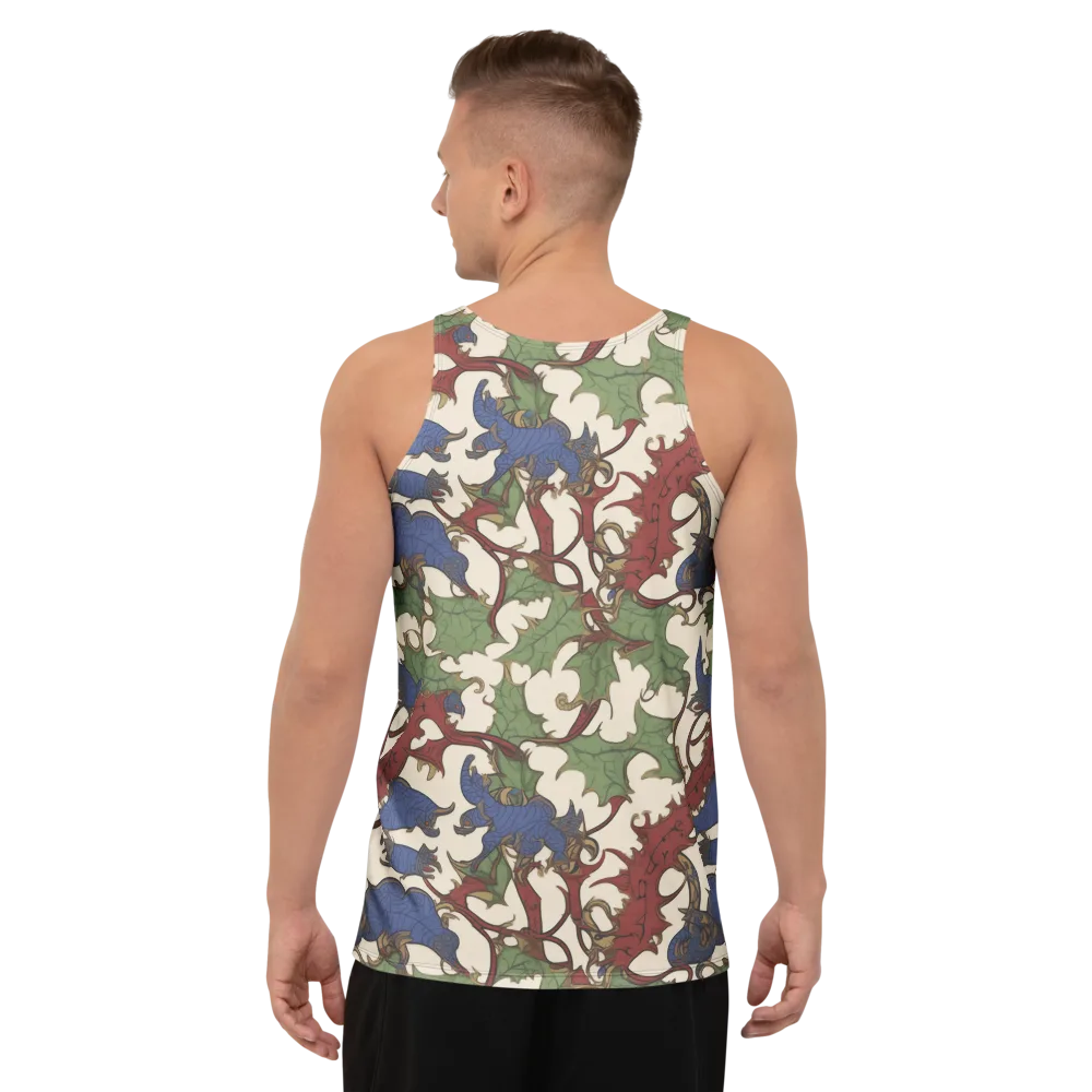 Verdant Wyverns on Men's Tank Top — Back