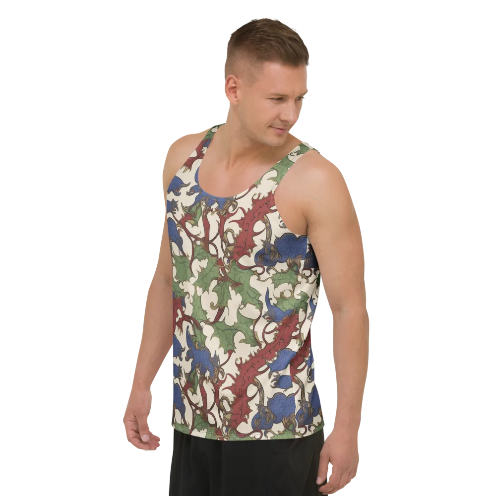 Verdant Wyverns on Men's Tank Top — Left Front