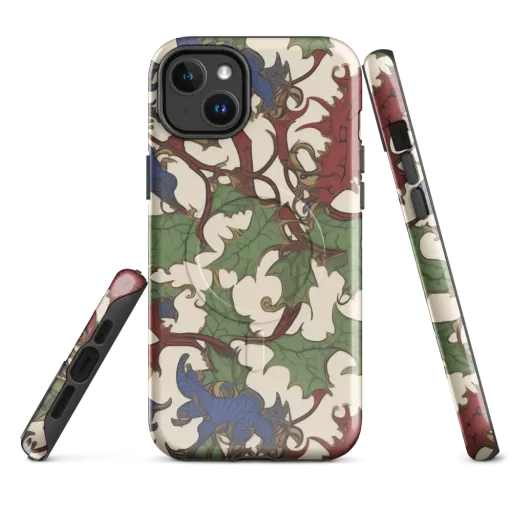 Verdant Wyverns on a MagSafe Tough Case for iPhone®