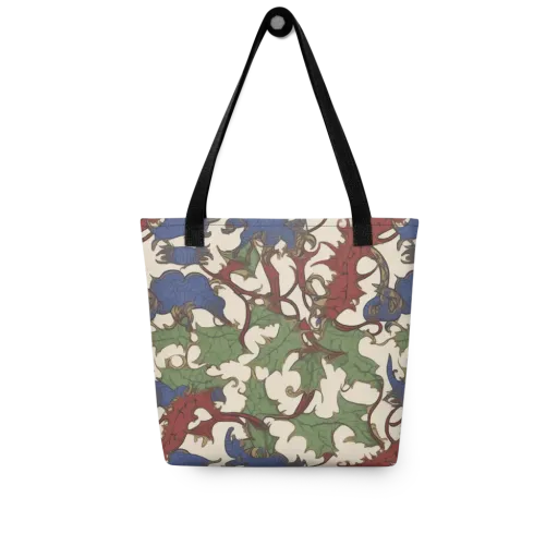 Verdant Wyverns on a Tote Bag