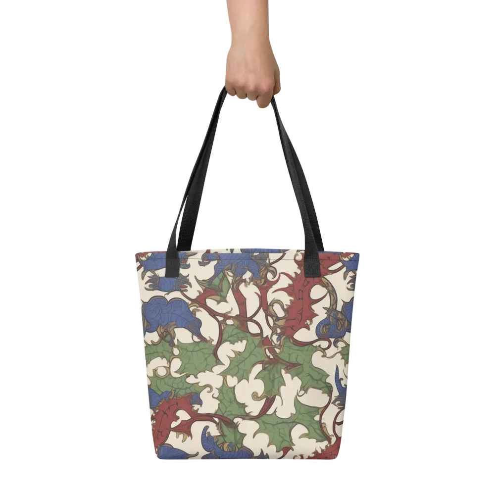 Verdant Wyverns on Tote Bag — Front