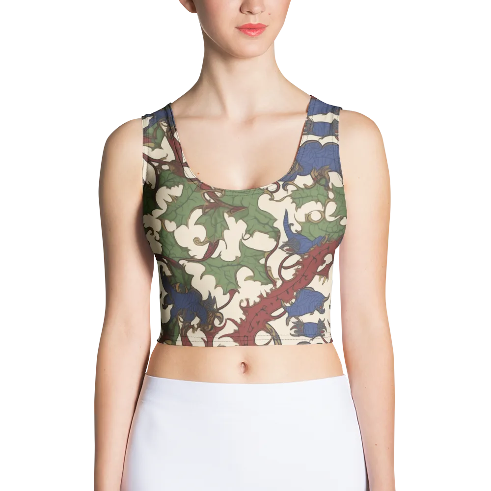 Verdant Wyverns on Crop Top — Front
