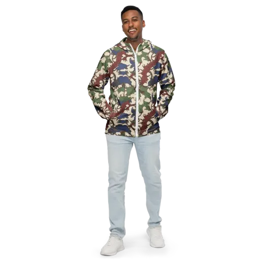 Verdant Wyverns on a Men's Windbreaker