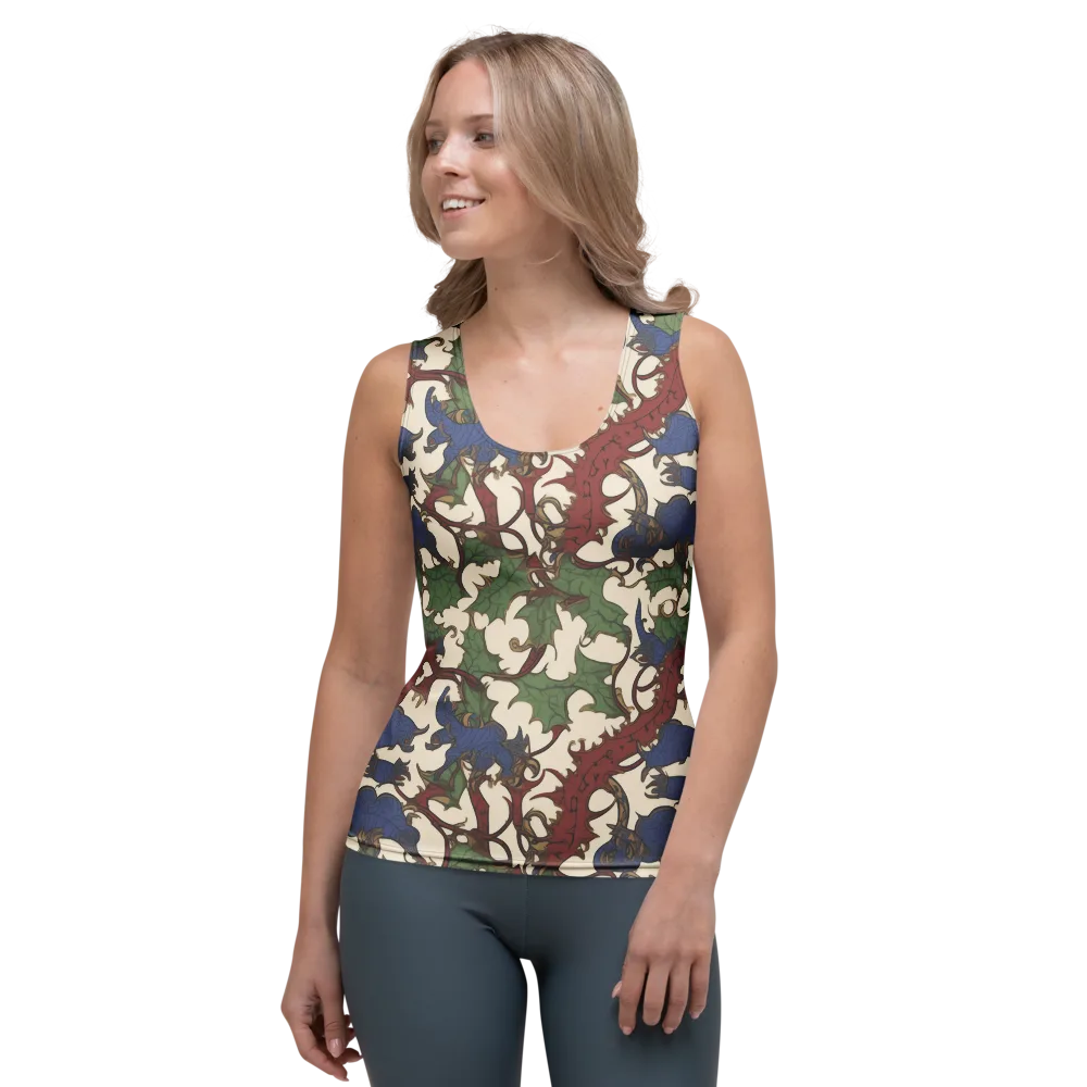 Verdant Wyverns on Women's Tank Top — Front