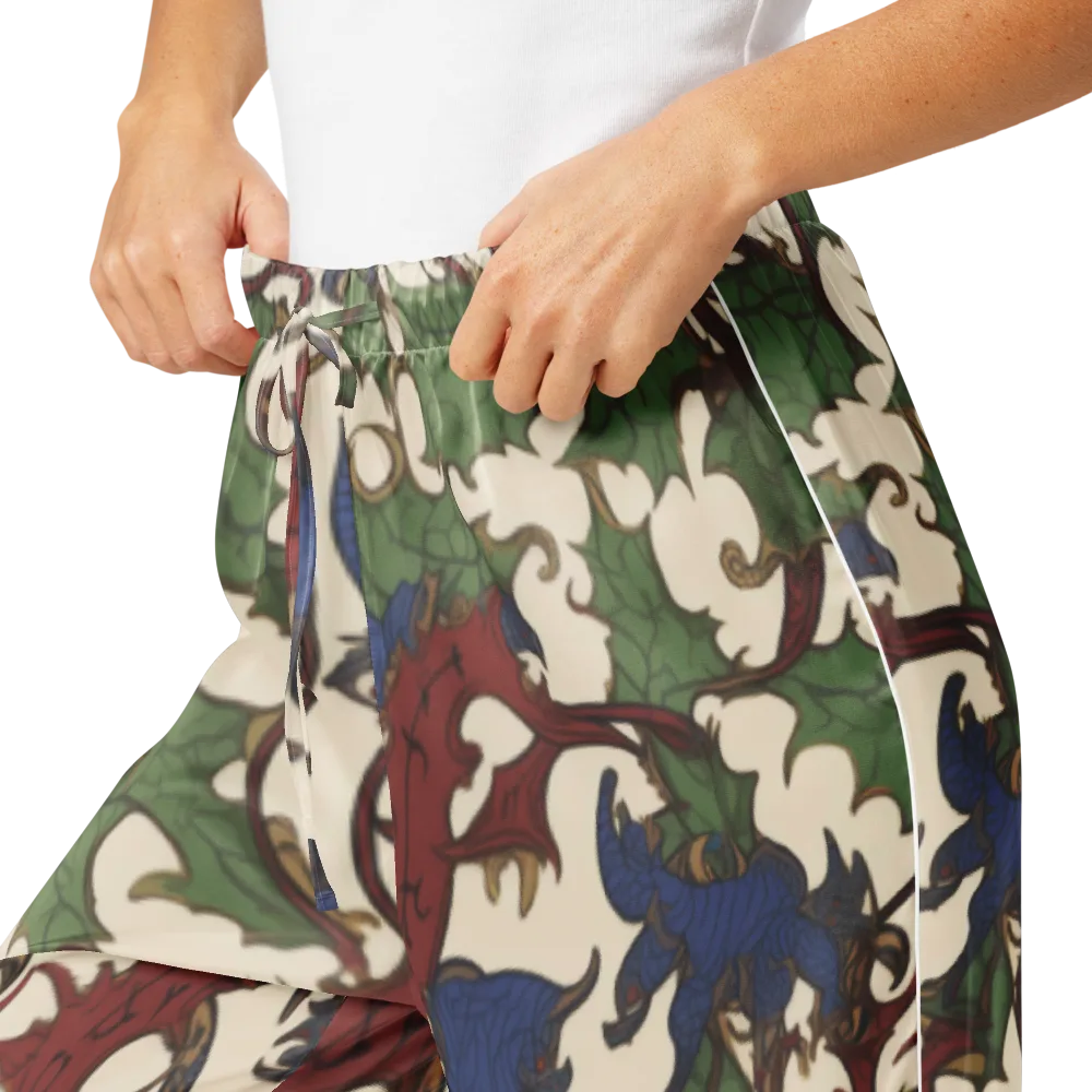 Verdant Wyverns on Women's Pajama Pants — Product details