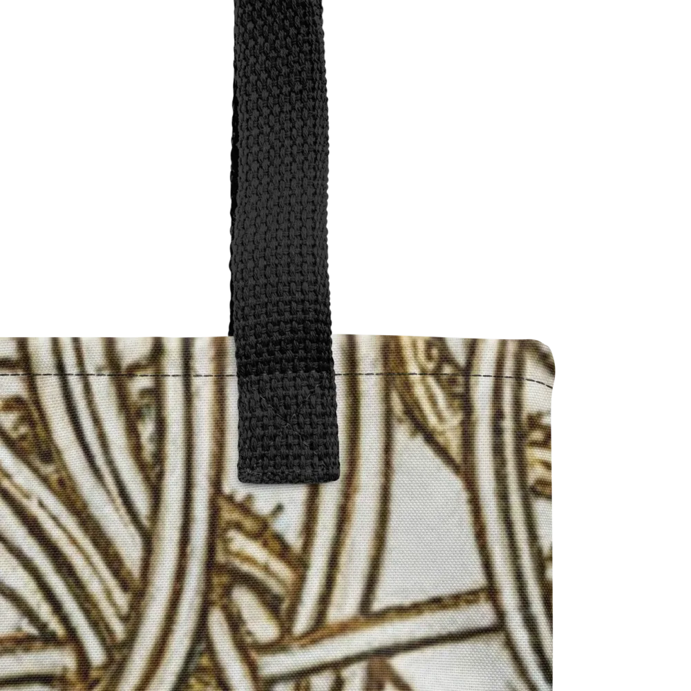Sepia Tangle on Tote Bag — Product details