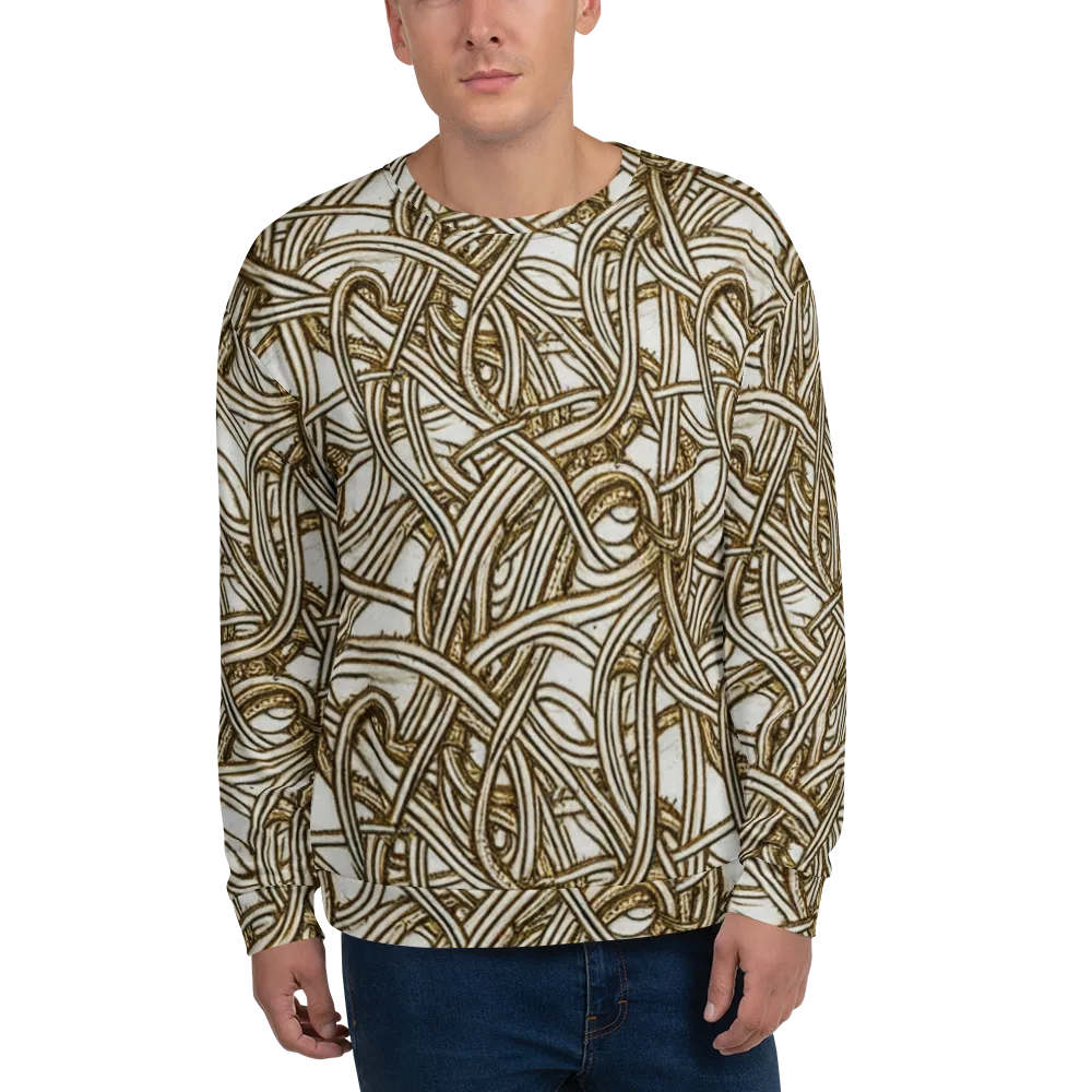 Sepia Tangle on Sweatshirt — Front