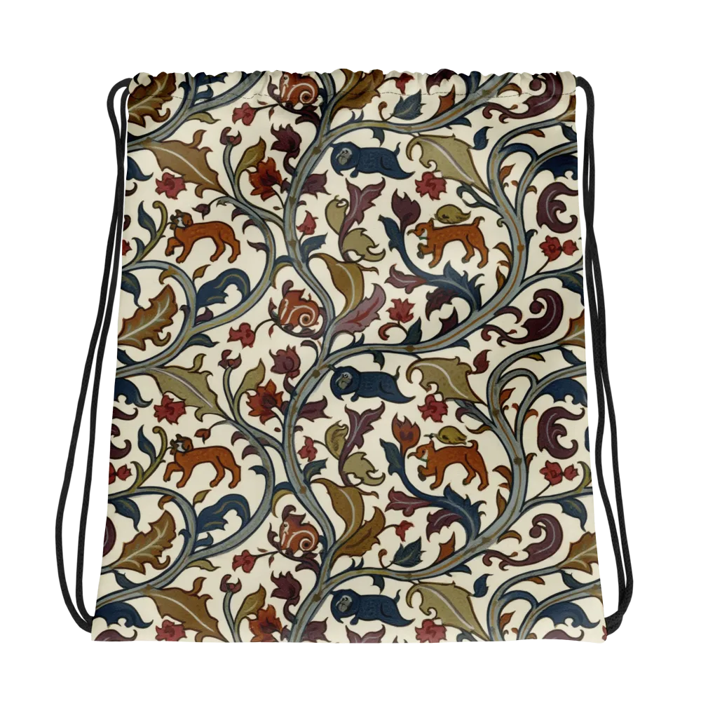 Arboreal Menagerie on Drawstring Bag — Photo