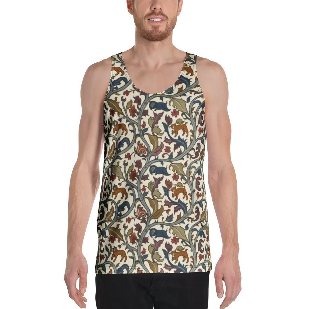 Arboreal Menagerie on Men's Tank Top — Front