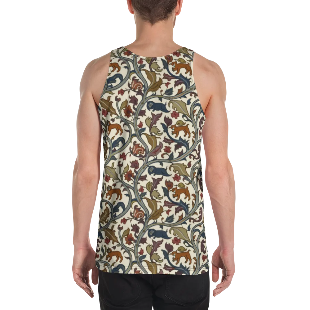 Arboreal Menagerie on Men's Tank Top — Back