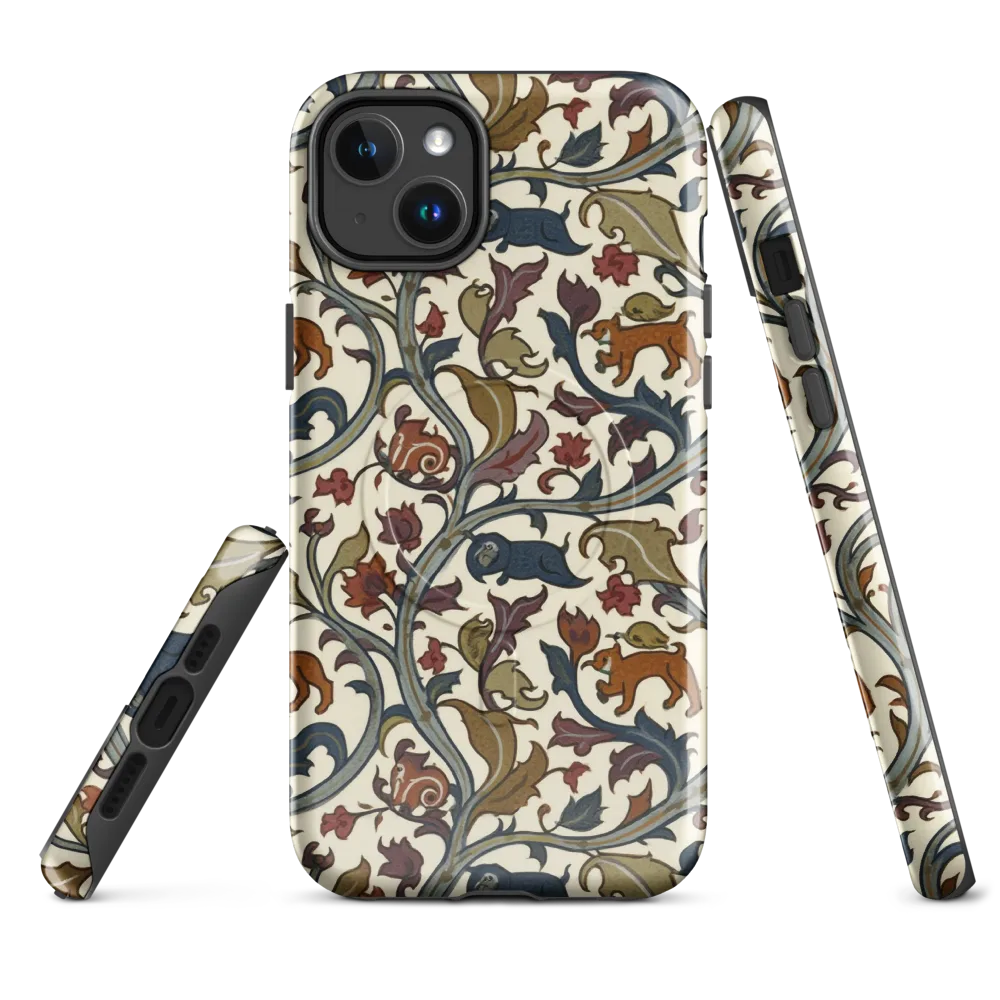 Arboreal Menagerie on MagSafe Tough Case for iPhone® — Front