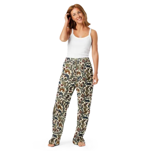 Arboreal Menagerie on a Women's Pajama Pants