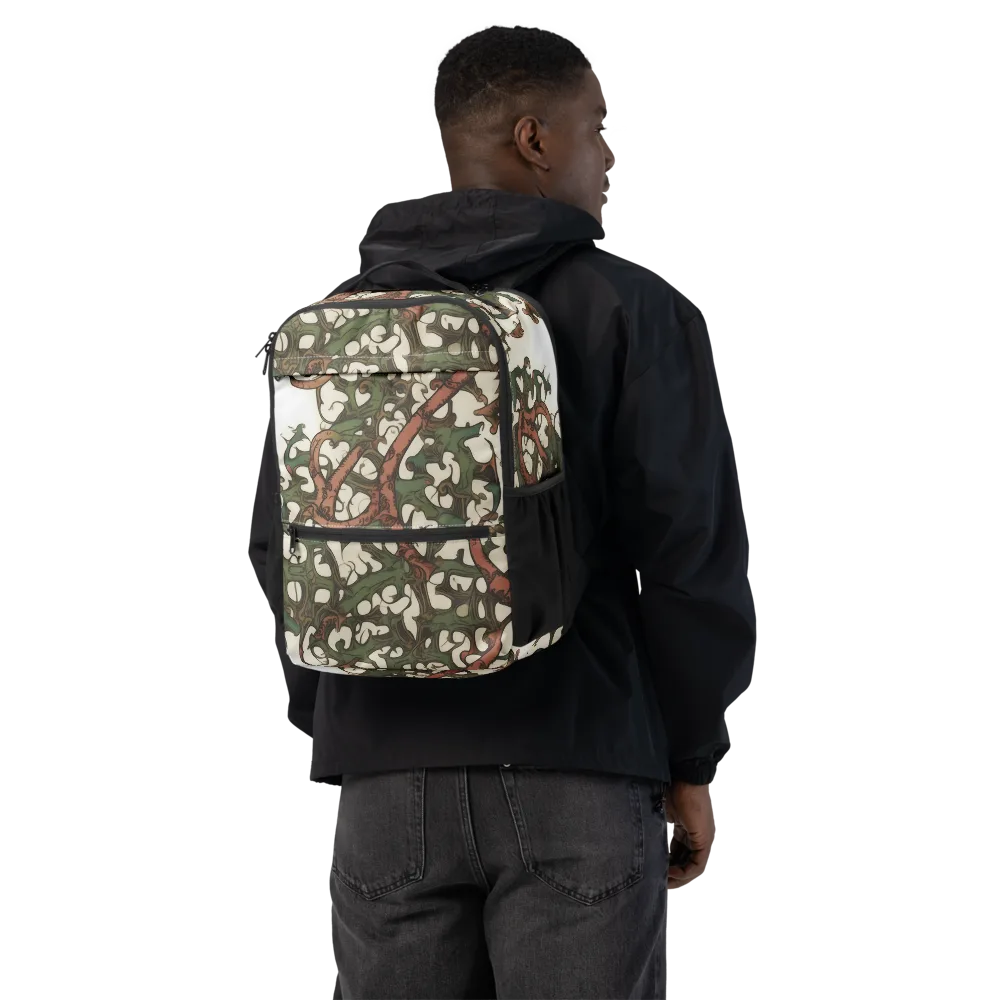 Russet Verdure on Utility Backpack — Back