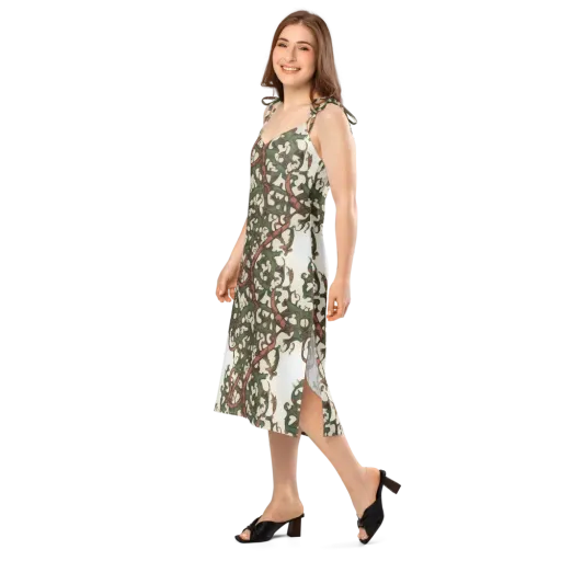 Russet Verdure on a Slip Dress