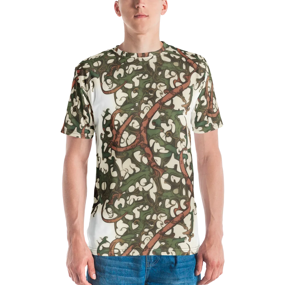 Russet Verdure on Men's Crew Neck T-Shirt — Front