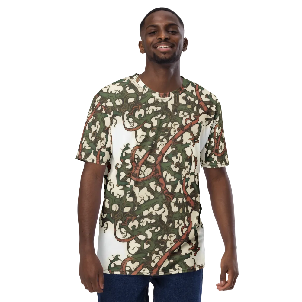 Russet Verdure on Men's Crew Neck T-Shirt — Front