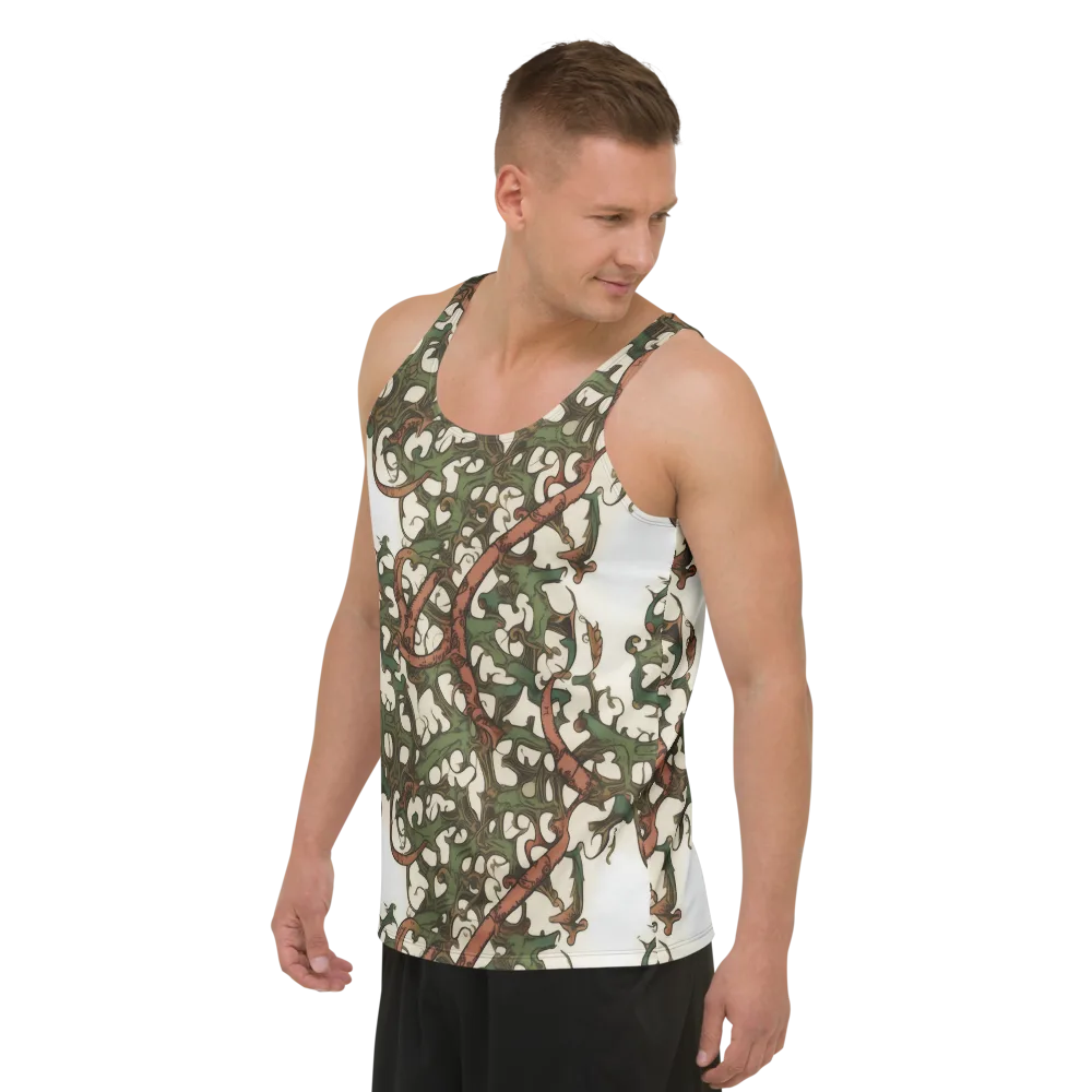 Russet Verdure on Men's Tank Top — Left Front