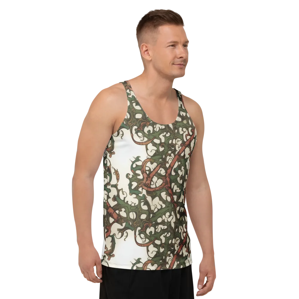 Russet Verdure on Men's Tank Top — Right Front