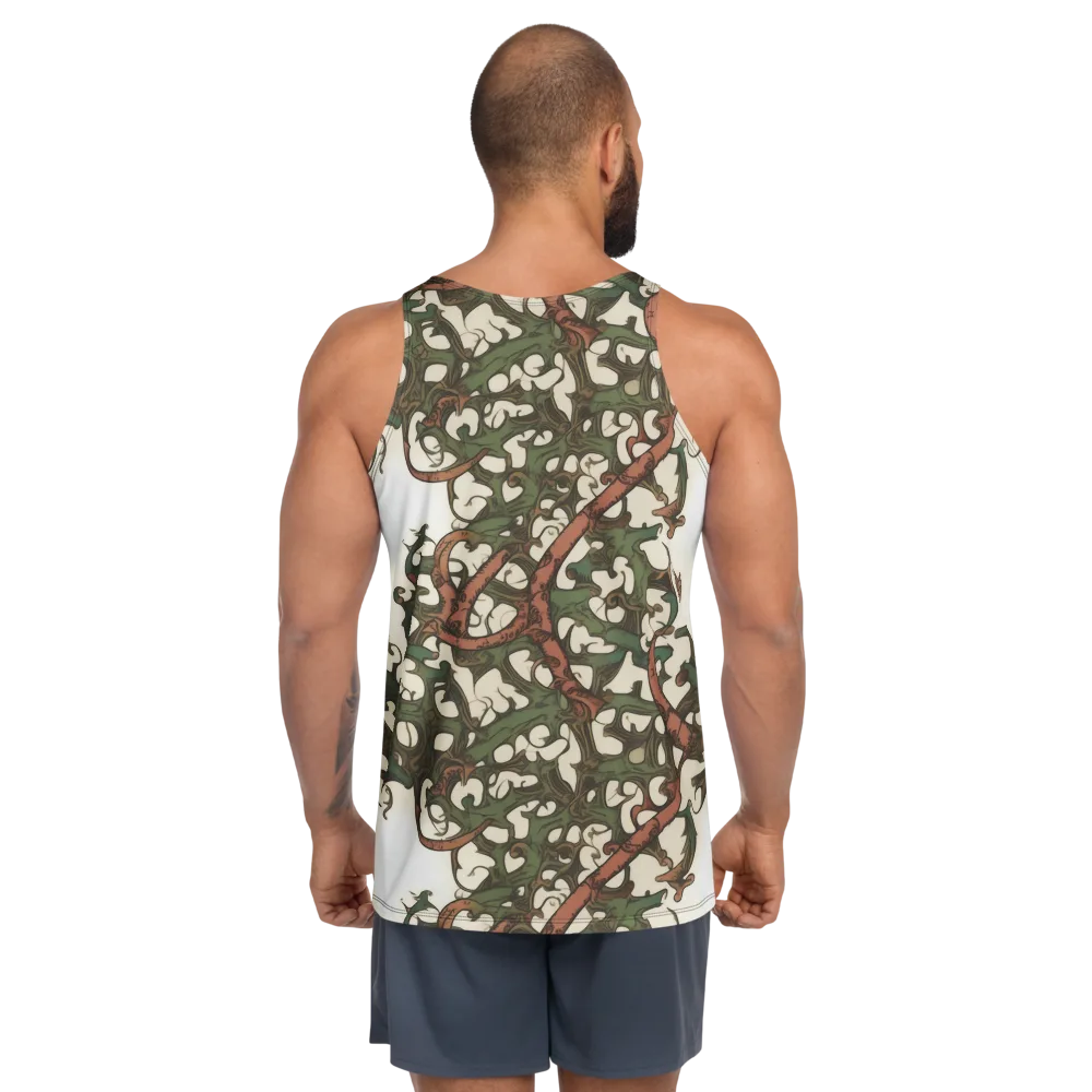 Russet Verdure on Men's Tank Top — Back