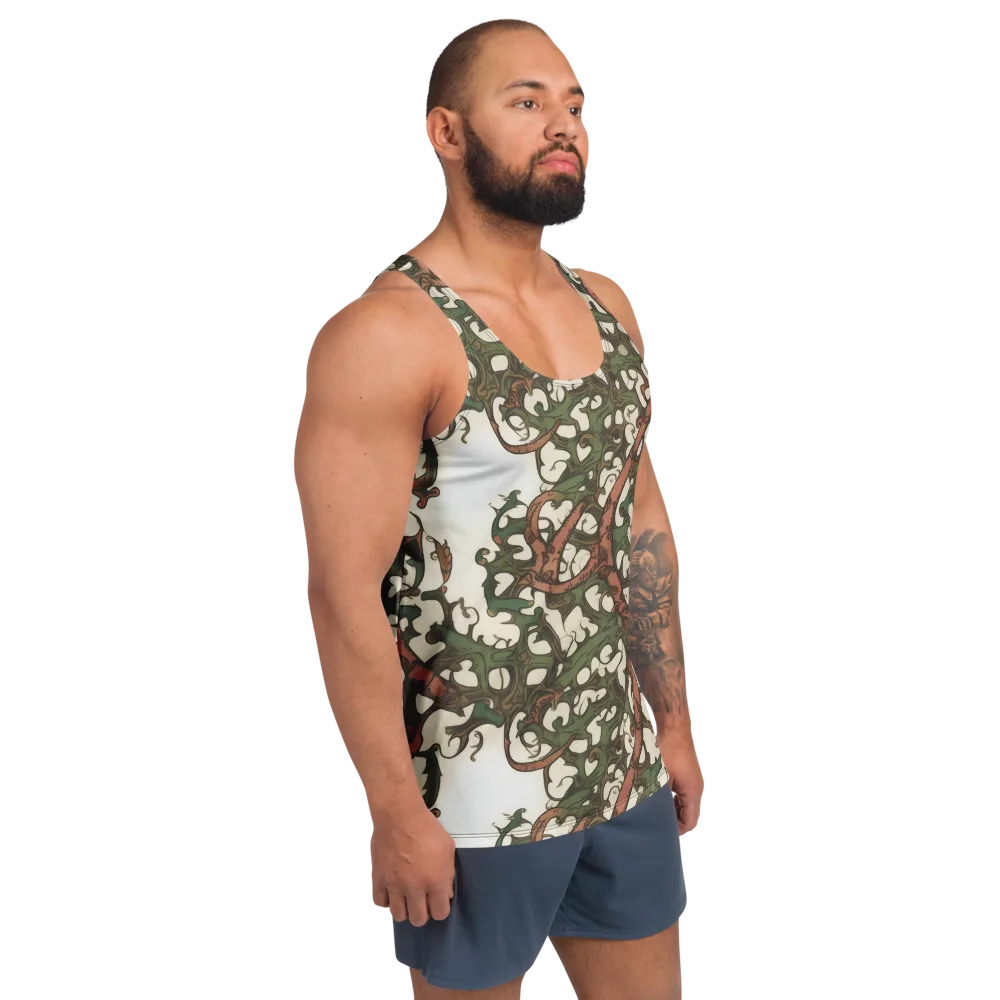 Russet Verdure on Men's Tank Top — Right Front