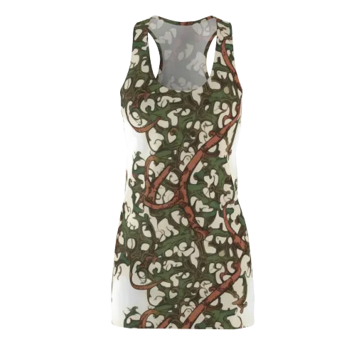 Russet Verdure on a Racerback Dress