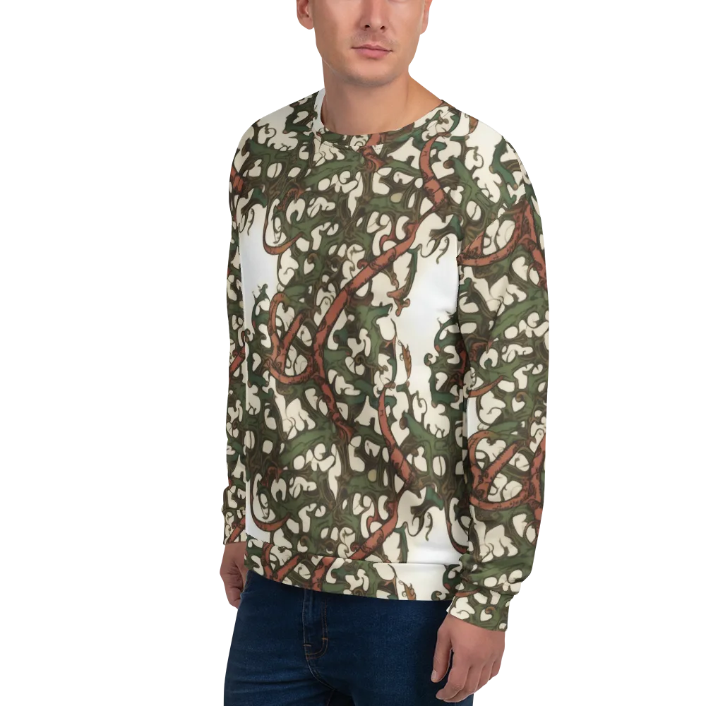 Russet Verdure on Sweatshirt — Left Front