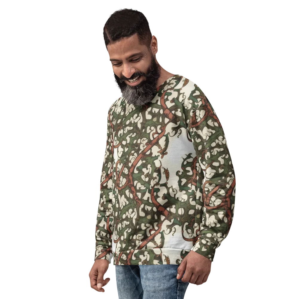 Russet Verdure on Sweatshirt — Left Front
