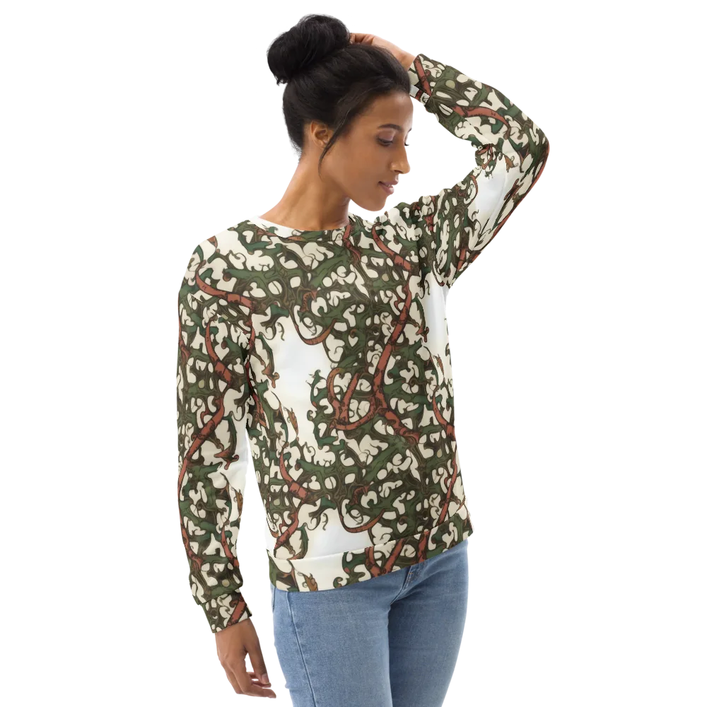 Russet Verdure on Sweatshirt — Right Front