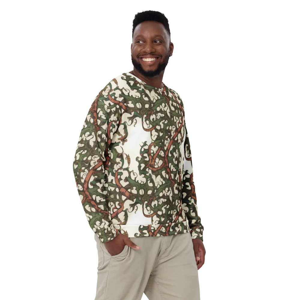 Russet Verdure on Sweatshirt — Front