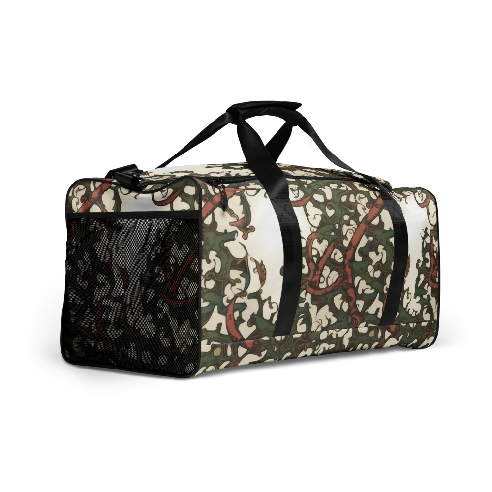 Russet Verdure on Duffle Bag — Right Front