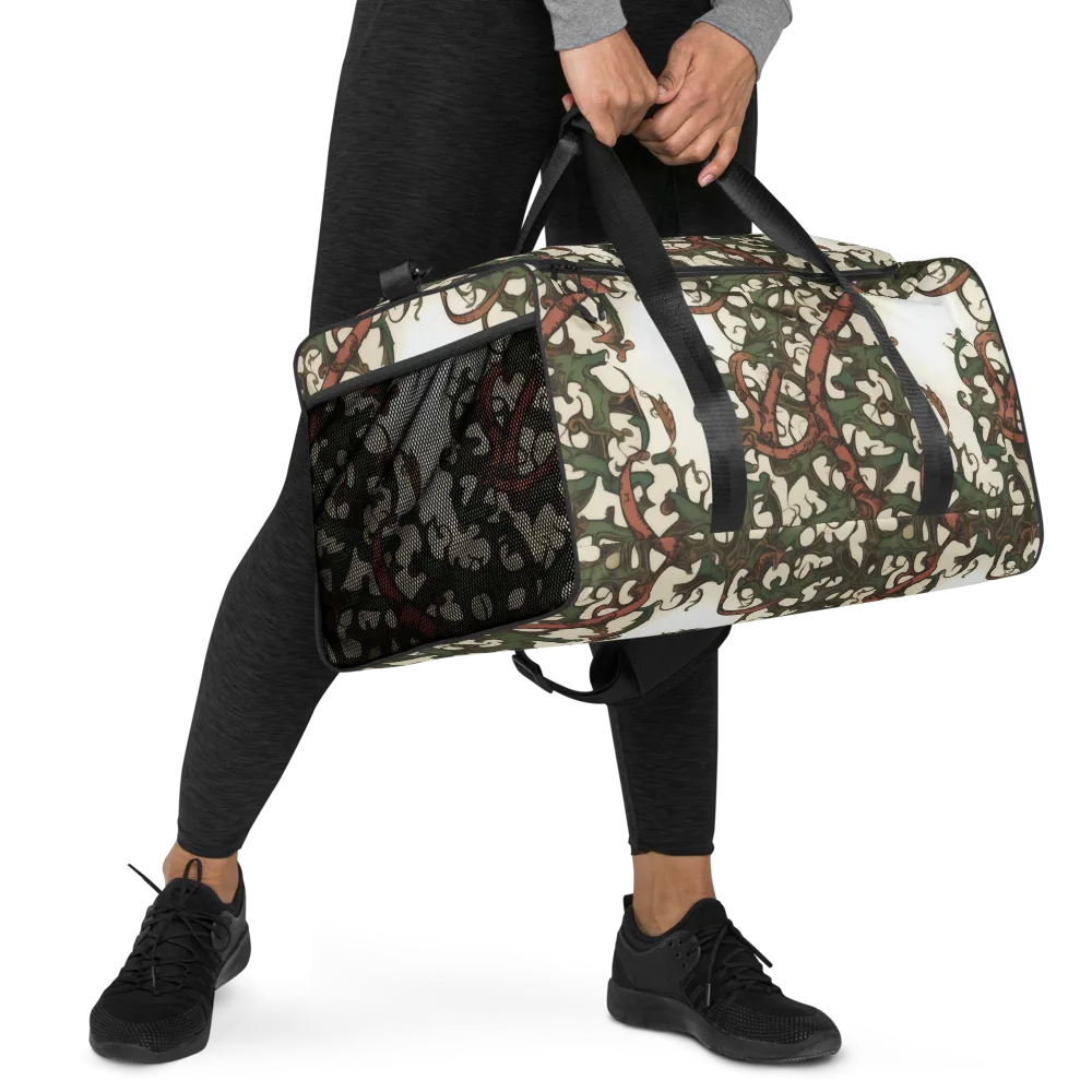 Russet Verdure on Duffle Bag — Right Front