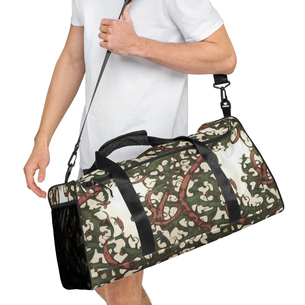 Russet Verdure on Duffle Bag — Right Front