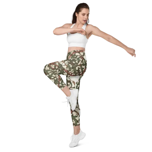 Russet Verdure on a Leggings with Pockets