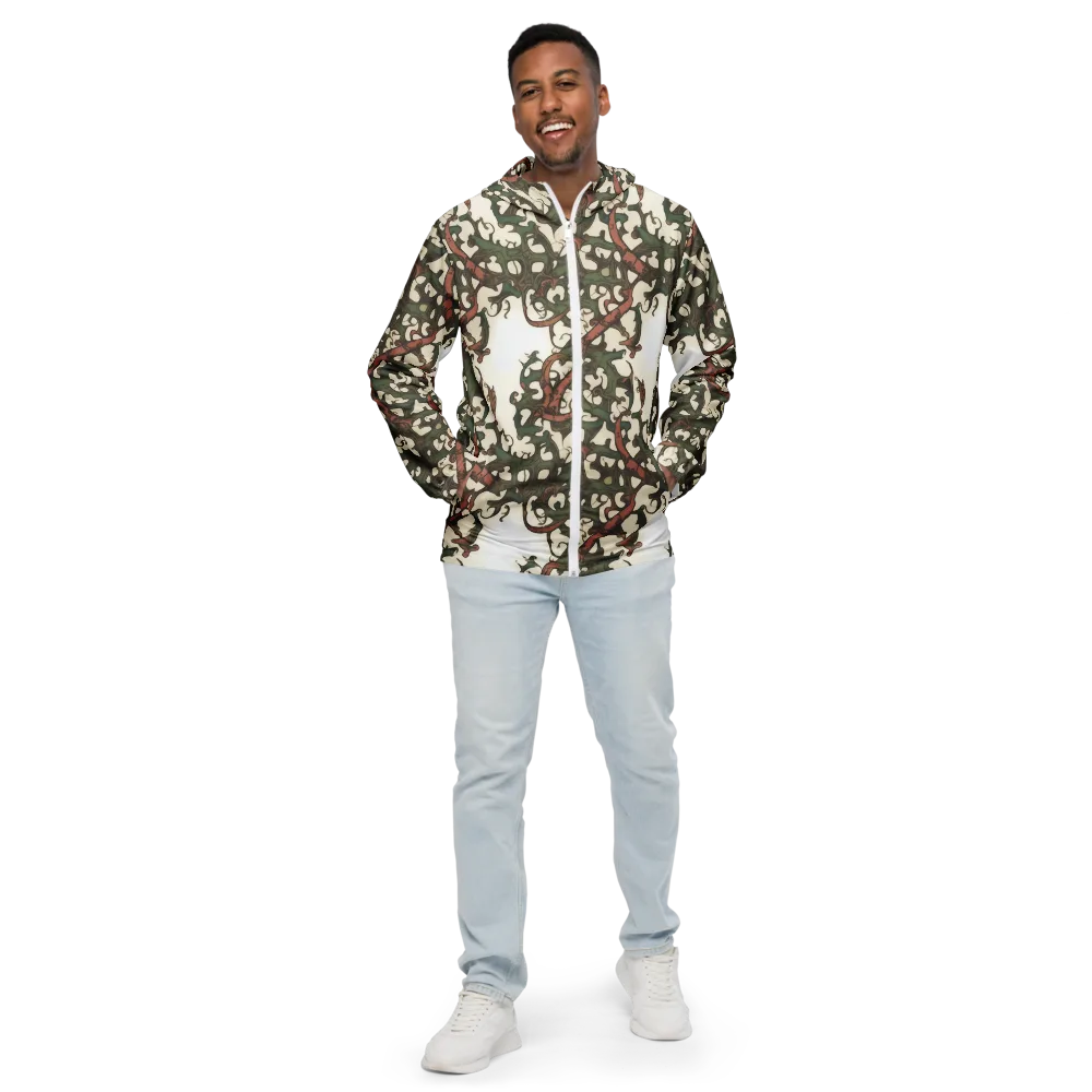 Russet Verdure on Men's Windbreaker — Front