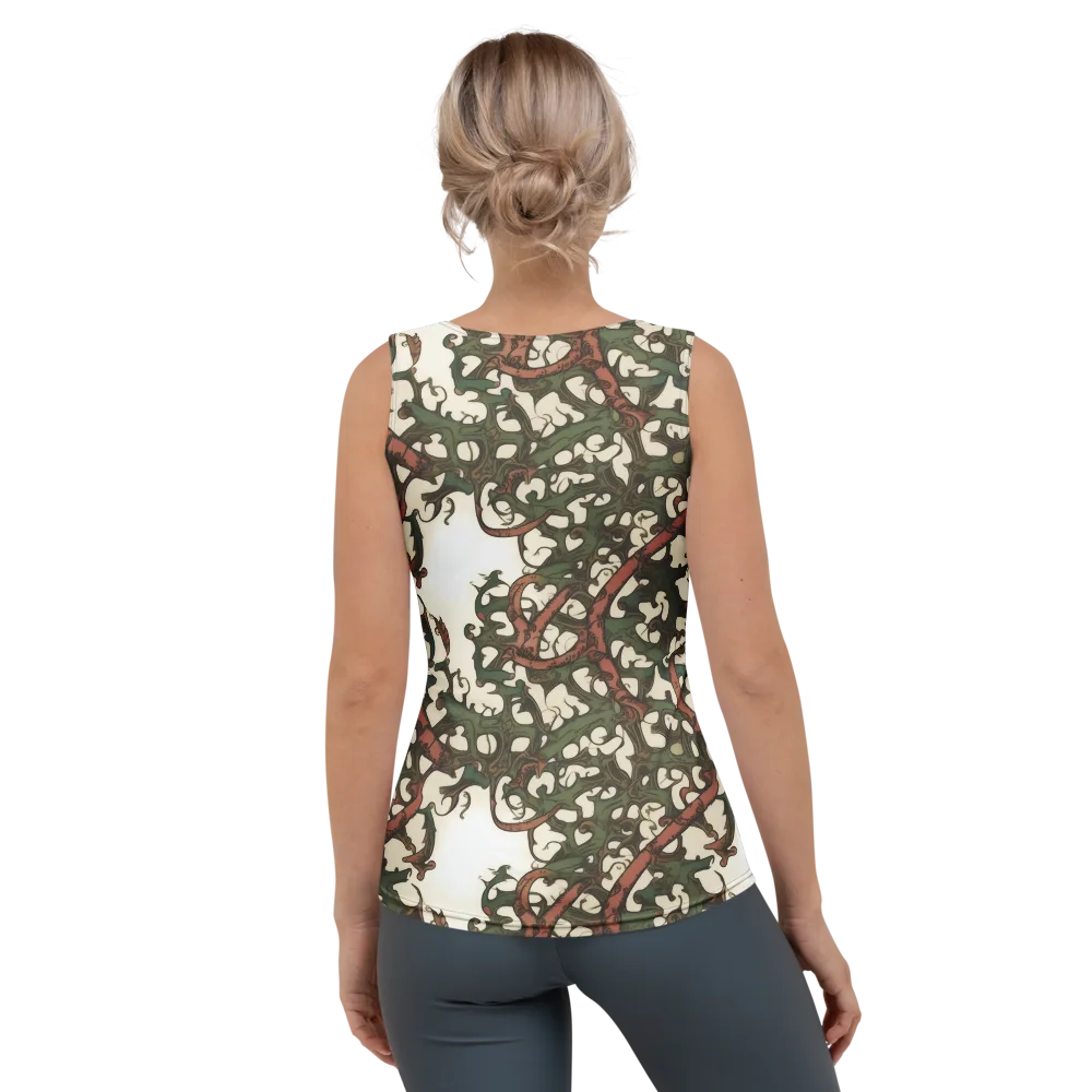 Russet Verdure on Women's Tank Top — Back