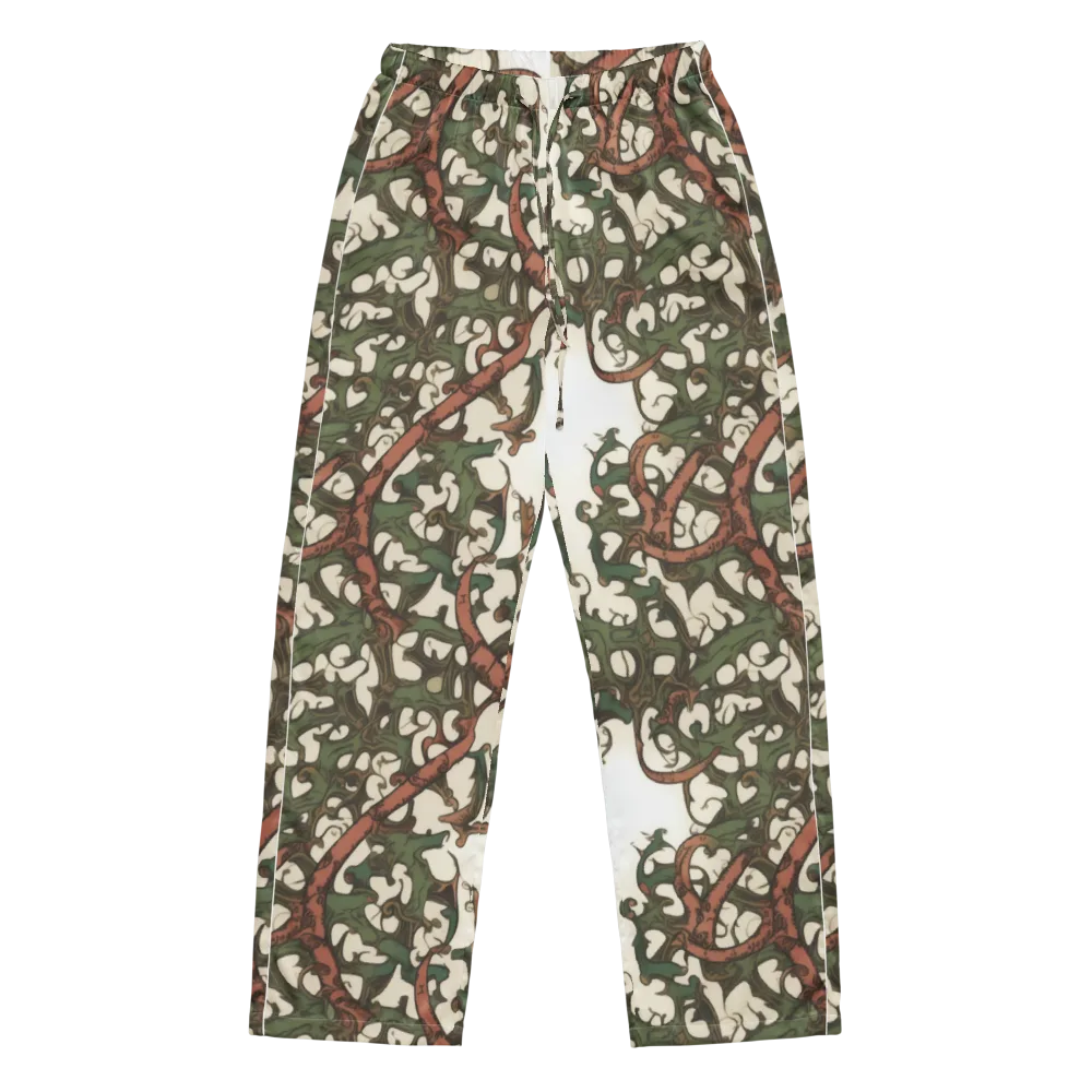 Russet Verdure on Women's Pajama Pants — Front
