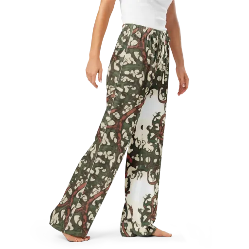 Russet Verdure on a Women's Pajama Pants