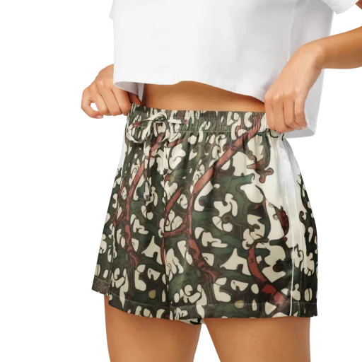 Russet Verdure on a Women's Pajama Shorts
