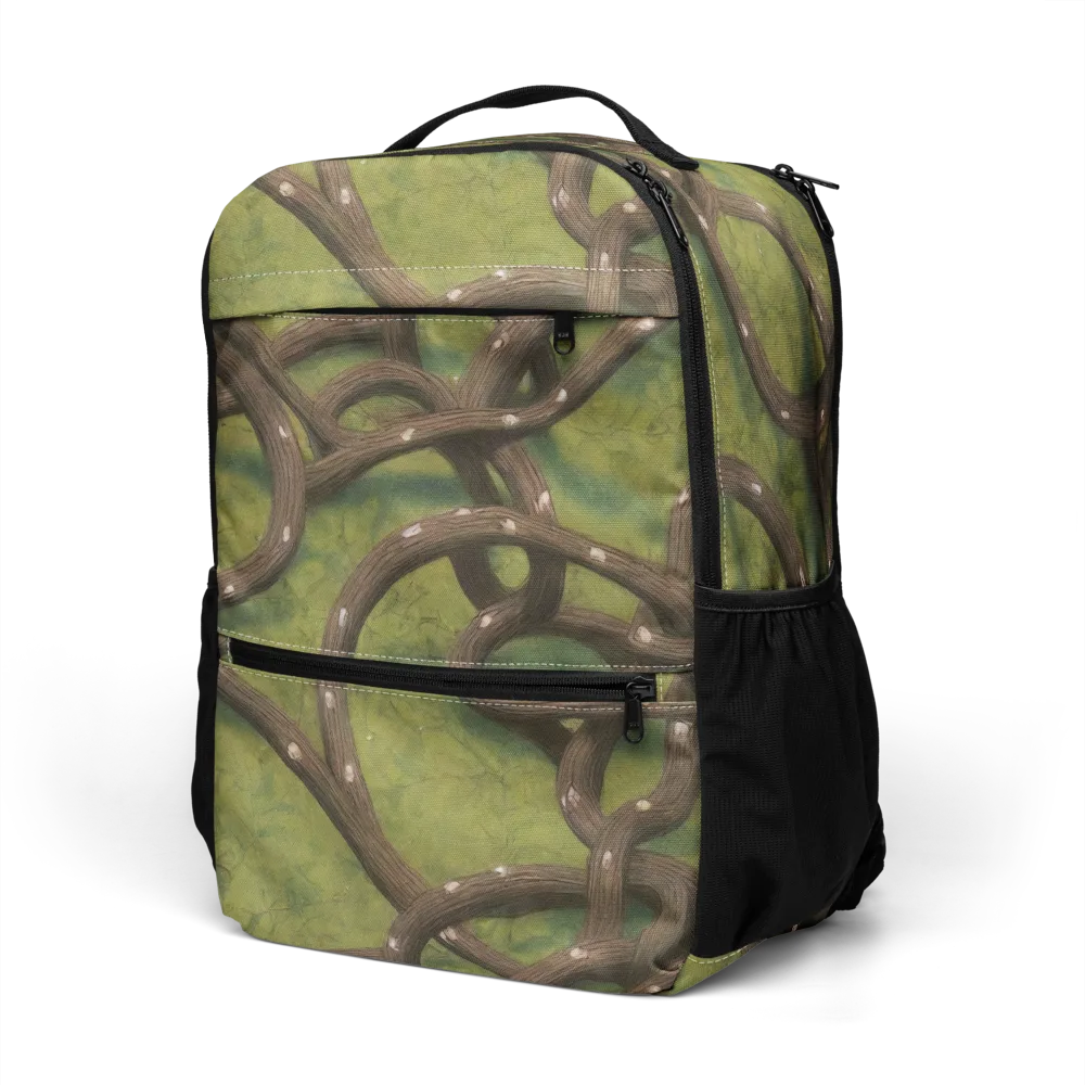 Vine Tangle on Utility Backpack — Left Front
