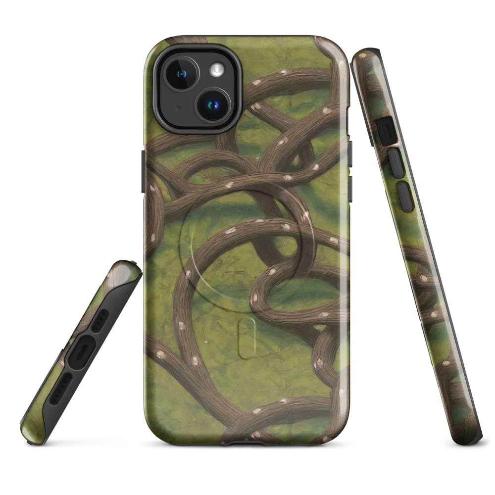 Vine Tangle on MagSafe Tough Case for iPhone® — Front