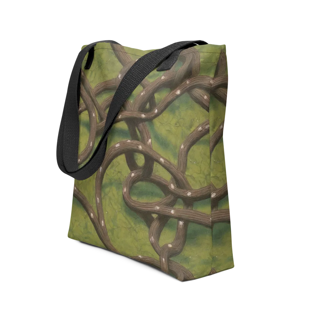 Vine Tangle on Tote Bag — Front