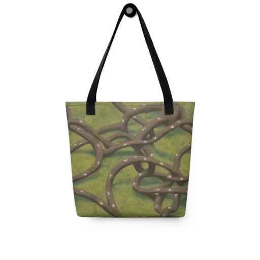 Vine Tangle on a Tote Bag