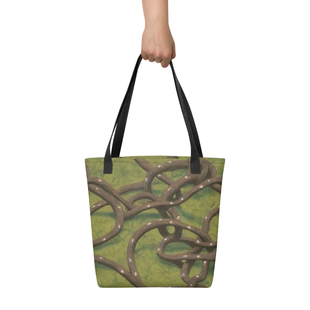Vine Tangle on Tote Bag — Front